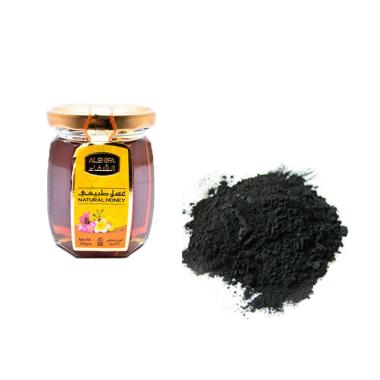 House of organix Activated Charcoal Arang Aktif dan Natural Madu Arab Al Shifa Paket Herbal [150 g]