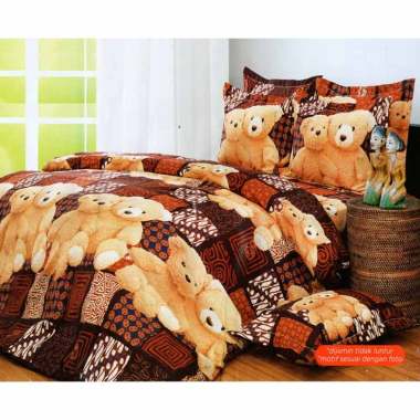 Carmina Bear Kopi Set Sprei
