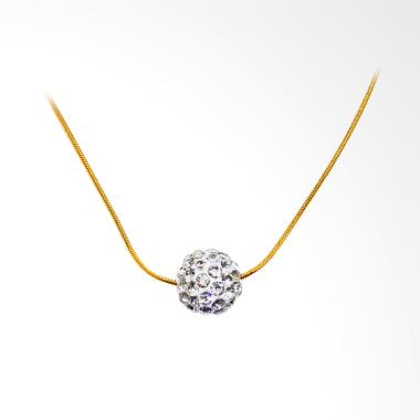 Lila Titanium Kalung Wanita