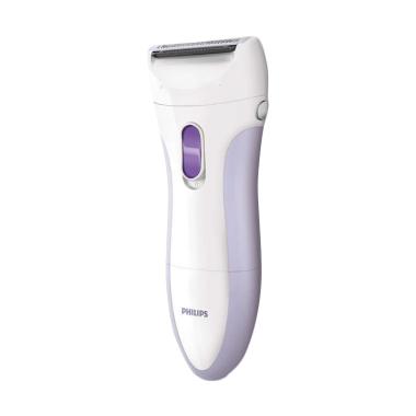 PHILIPS Lady Shaver HP 6342 Alat Cukur Listrik - Ungu