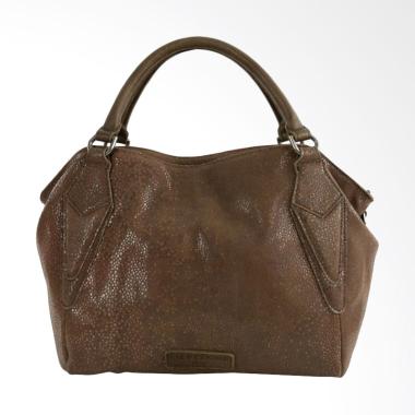 Liebeskind Berlin Amanda F7 - Leather - Handbag - Rhino Brown - Tas Wanita - 4051436922493