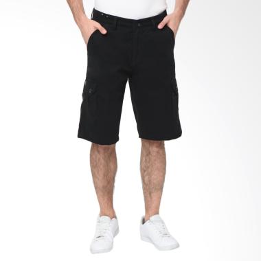 RBJ Celana Chinos 504810028 Celana Pendek - Hitam