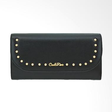 Carlo Rino 2 Fold  Wallet - Black