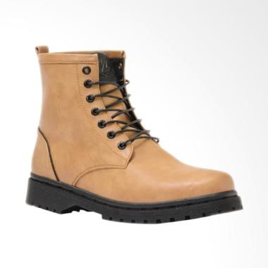 NOKHA Rider Sepatu Boots Wanita - Camel Black