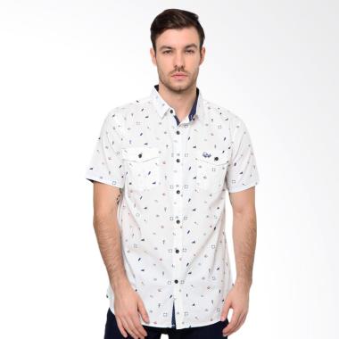 RBJ Regular Fit Kemeja Pria - Putih [6033890244]