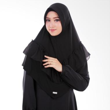 Atteenahijab Aulia Kanisha Jilbab Instan - Black