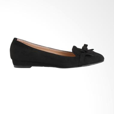 Inside Bryanna Flat Shoes - Black