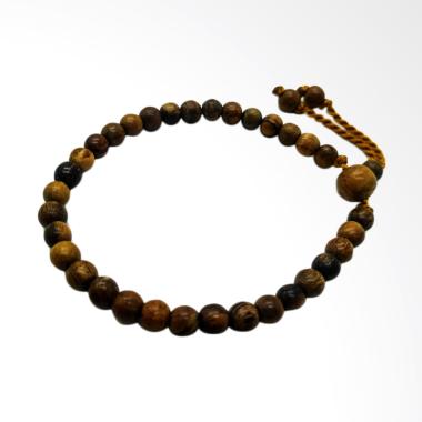 Noinbrand Kayu Langka Gaharu Asli Gelang Tasbih [GKG-3MM/Diameter 3 mm]