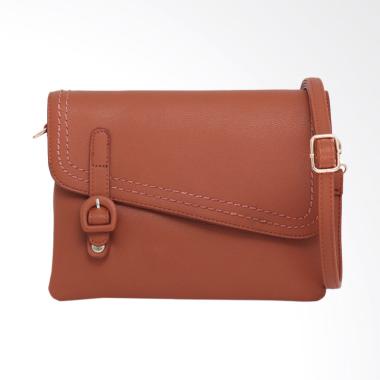 Lorica by Elizabeth Fantine Sling Bag - Coklat Bata Lorica by Elizabeth Fantine Sling Bag - Coklat Bata