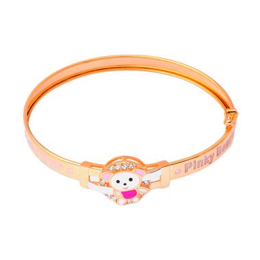 Bear Gold Kids Bangle - Gelang Anak Emas Kadar 37.5