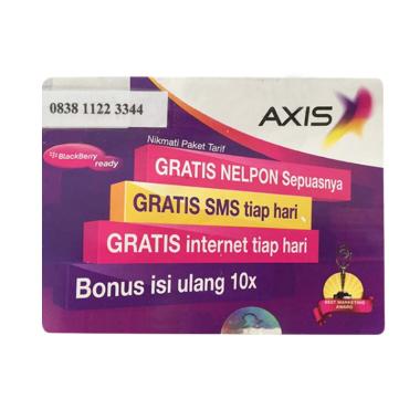 Axis Nomor Cantik 0838 1122 3344 Kartu perdana