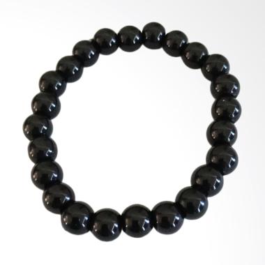 Robagin Batu Onyx Gelang Pria - Hitam [GLX5]