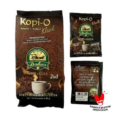 Dokar Kopi-O 2in1 Kopi [25 g/1 Bag/10 Sachet]