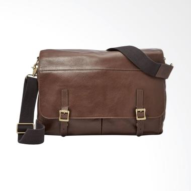 Fossil Defender Messenger Tas Pria - Brown [MBG 9037200]