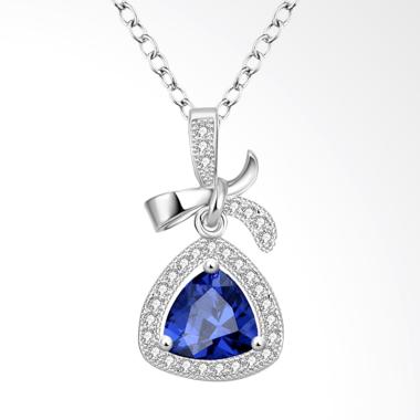 Bella & Co KZCN080-C Aksesoris Kalung Lapis Silver