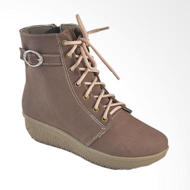 JAVA SEVEN BJI 686 Sepatu Boot Wanita - Coklat