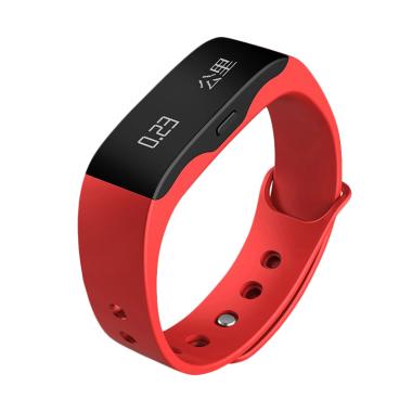 SKMEI Fitness Notification OLED Gelang Jam Tangan Smartwatch - Red L28T