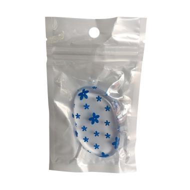 Orange's Silisponge Motif Bintang Make Up Aplikator - Biru