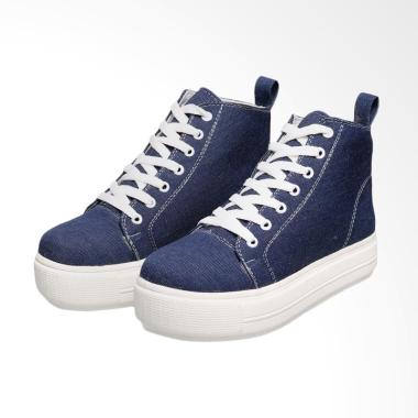 Syaqinah 044 Sepatu Boots Wanita - Biru