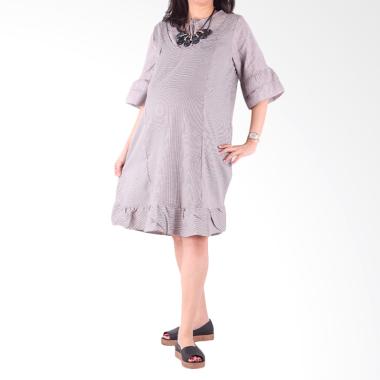 HMILL 1460 Baju Dress Hamil - Coklat