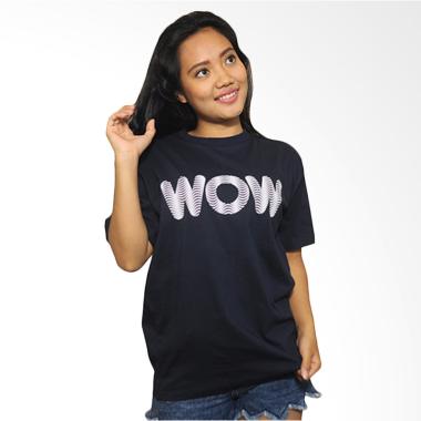 Tokowow Wow Baju Wave T-shirt Wanita