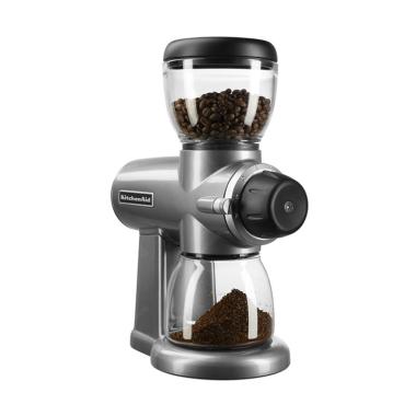 Kitchen Aid Burr Coffee Grinder - Medallion Silver [185 W]