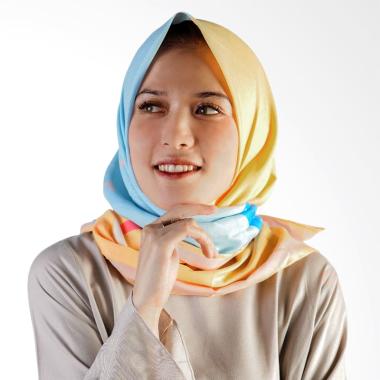 Miranti Scarf Jilbab - Blue Yellow
