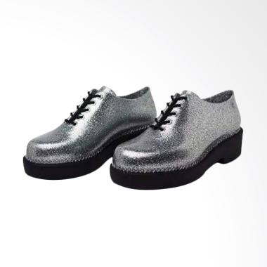 Melissa Grunge Glitter Sepatu Wanita - Silver Melissa Grunge Glitter Sepatu Wanita - Silver