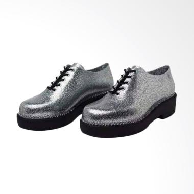 Melissa Grunge Glitter Sepatu Wanita - Silver