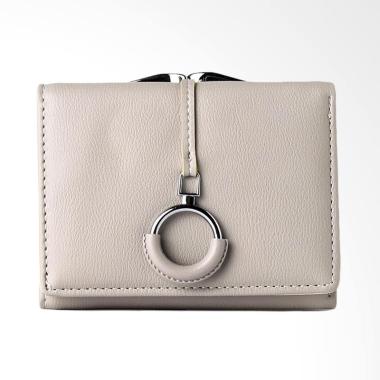 Lutece 077 Claire Wallet with Coin Case  - Grey [Small]