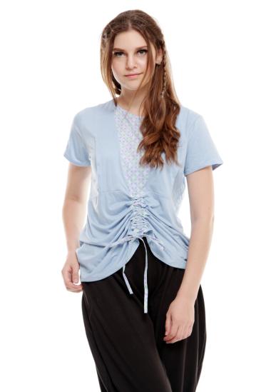 Baju Island Nindya Baju Menyusui - Sky Blue