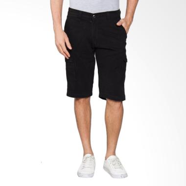 Celana Cargo Pendek Hitam