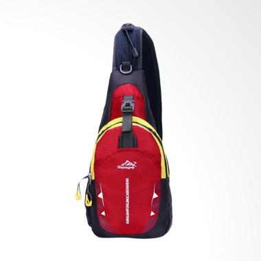 Martinversa CH10 Kanvas Sling Bag Tas Pria - Red