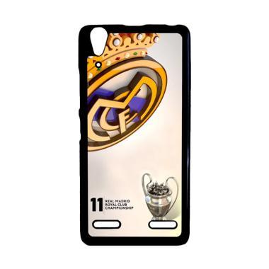 Bunnycase Real Madrid Royal Club Champions L0242 Custom Hardcase Casing for Lenovo A6000/ A6000 Plus/ A6010