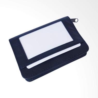 As Seen On Tv Anti RFID Lock Wallet Secure Dompet Kartu Kredit - Blue Navy