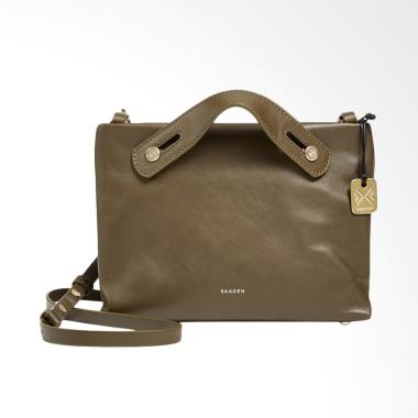 Skagen Mikkeline Mini Satchel Bag Wanita - Dark Green