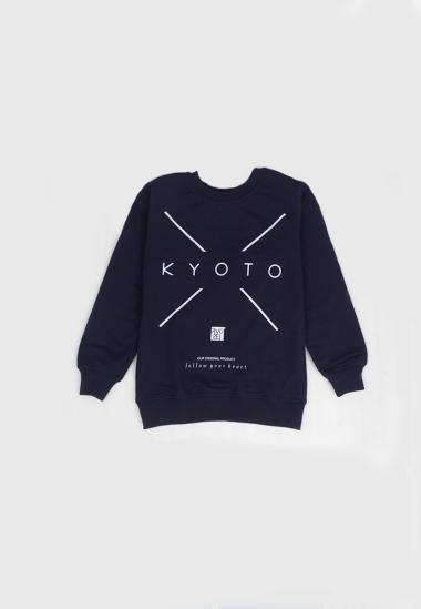 Ryusei Kyoto Sweater Anak - Navy