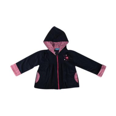 Versail SS1015 Kids Sweater Enfants Bordir Jaket Anak - Navy