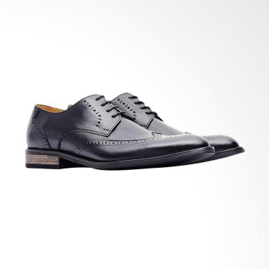 Life8 Formal Leather Shoes - Black [09762]
