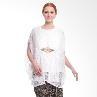 Baju Island Kalila Nursingwear Baju Menyusui - White