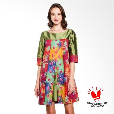 Lombang Batik Dress Wanita