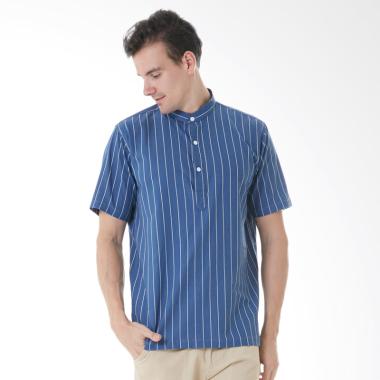 Tendencies Kolkata Striped Shirt Baju Koko Pria