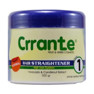 Crrante Normal Hair Straightener Perawatan Rambut [Step 1/500 g]
