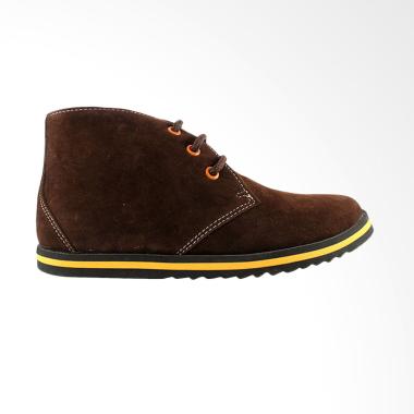 Stefania Baldo A0019 Berlina Sepatu Boots Wanita - Brown