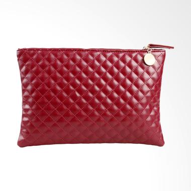 Paroparoshop Terria Clutch - Maroon Paroparoshop Terria Clutch - Maroon
