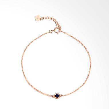 Tiaria Magnificent Sapphire Bracelet Perhiasan Gelang Emas [18K]