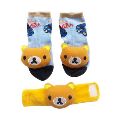 MOMO Boneka Plus Gelang Tangan Kaos Kaki Bayi