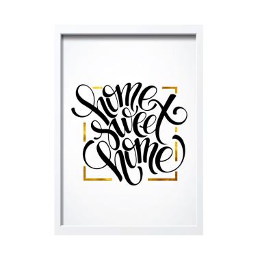 omahku Home Sweet Home Poster Dekorasi Dinding
