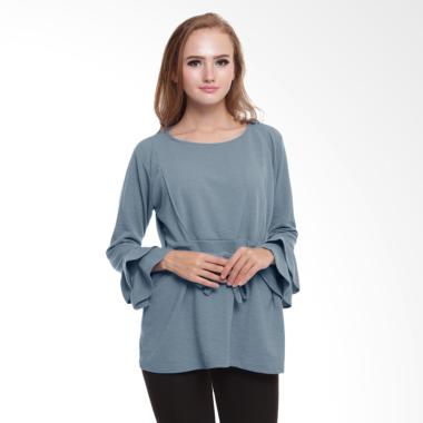 Baju Island Syafira Baju Hamil dan Menyusui - Grey