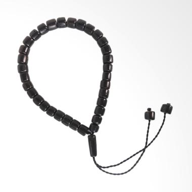 Kayu Kokka Kotak Marjan Gelang - Black